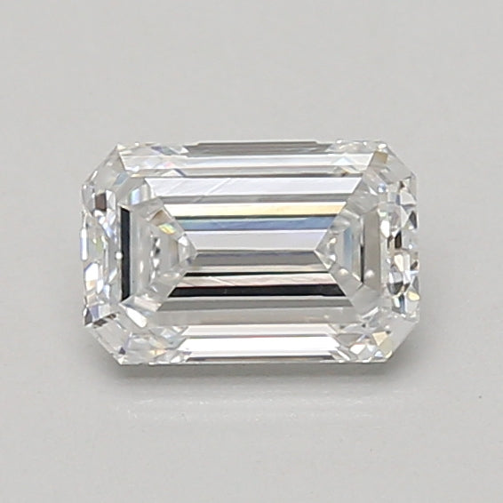 0.82ct Emerald lab-grown diamond, D VS1 – 360° view