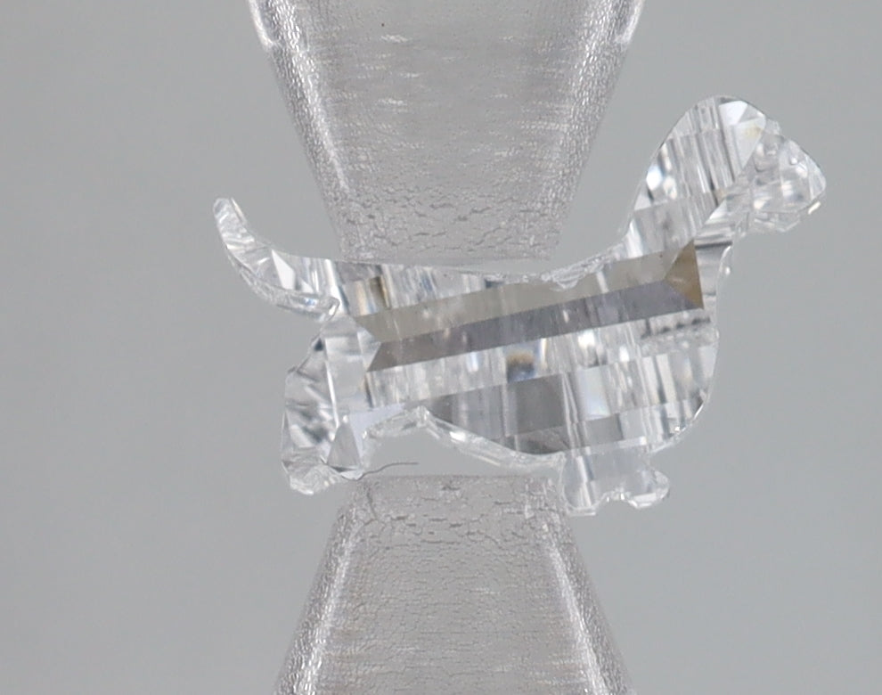 0.89ct Dog lab-grown diamond, F VS2 – 360° view