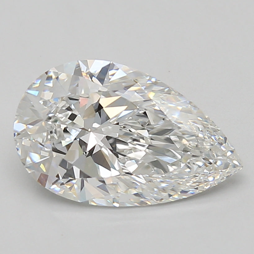 3.05ct Pear lab-grown diamond, E VVS2 – 360° view