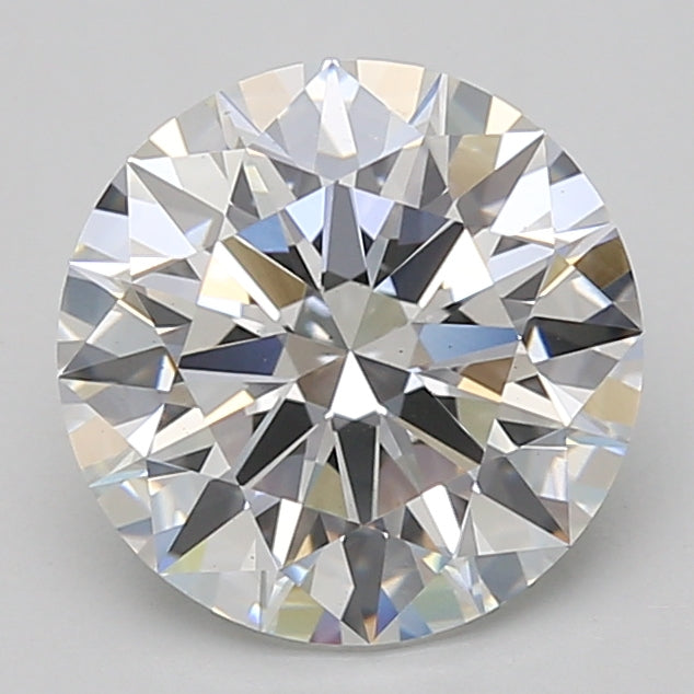 3ct Round lab-grown diamond, E VVS2 – 360° view